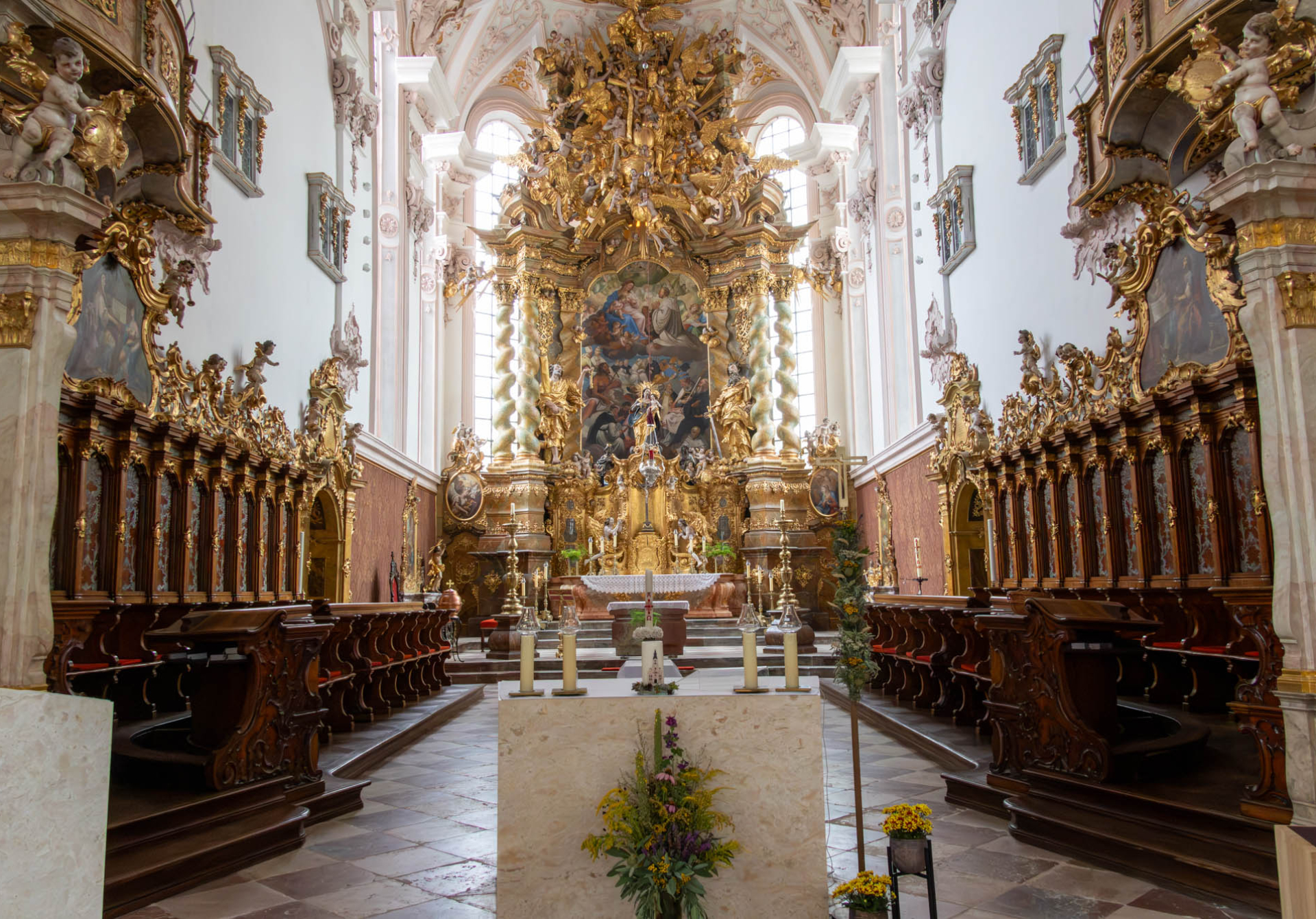 Besuch des Klosters Aldersbach